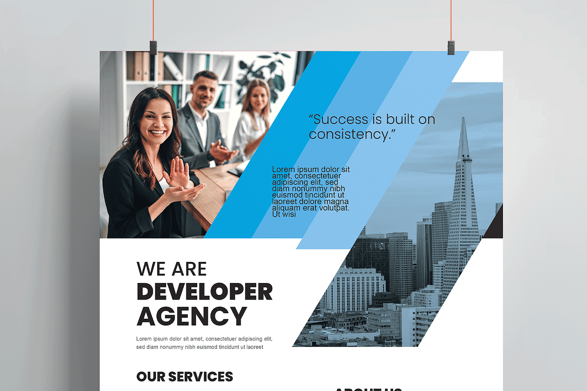 Corporate Flyer, a Flyer Template by MightyDesign (Photo 2 of 8)