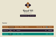 Royal UI - Bootstrap 3 Skin, a Bootstrap Template by Jnix Tech (Thumbnail 1 of 5)