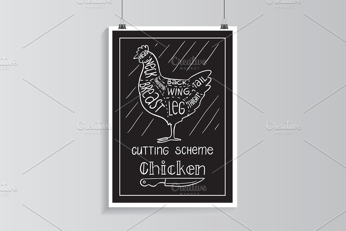 Butchers shop., an Animal Illustration by © Fisher Photostudio (Photo 2 of 7)