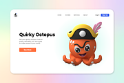 3D Cartoon Animals Icon Set, an Animal 3D Model by Flat Icons (Thumbnail 6 of 8)