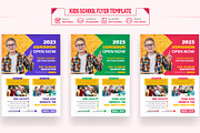 Kids school Admission Flyer Template, a Marketing Template by Mk_Studio (Thumbnail 3 of 11)