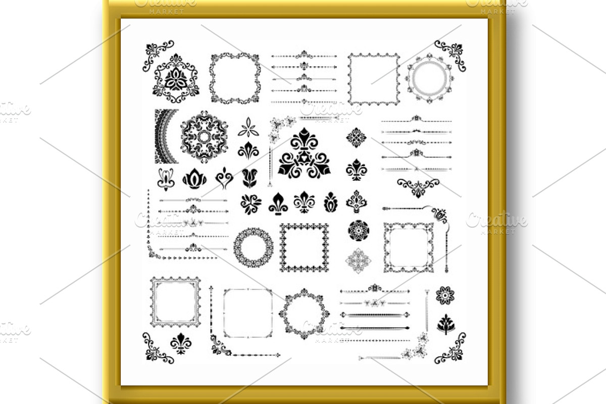 Vintage Big Set of Classic Vector, a Pattern Graphic by FineArtStudio (Photo 3 of 3)