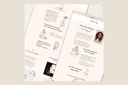 Wix Website Template Coach, Blogger, a Wix Template by Lovely.Dizajnera (Thumbnail 3 of 7)