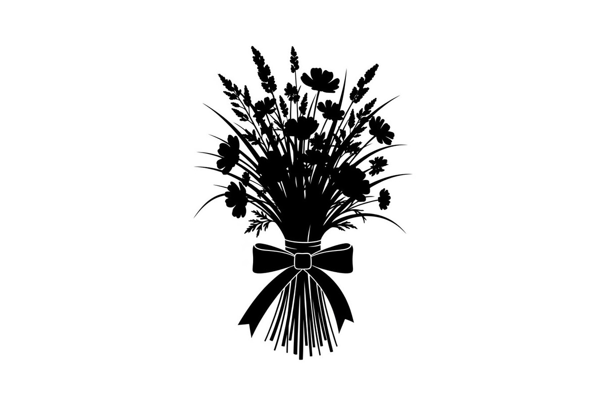 Floral Ornament Silhouette Bundle, an Illustration by BIPLOB EXPERT (Photo 18 of 51)