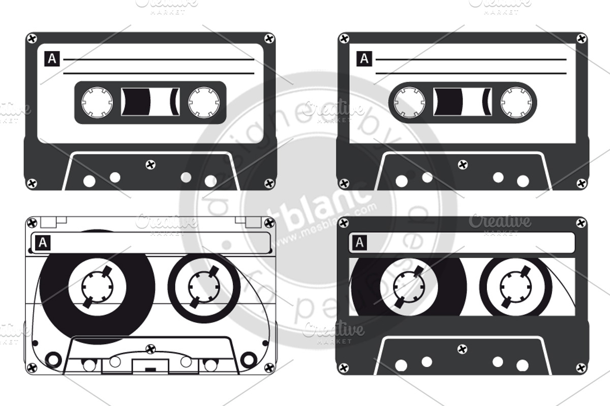 Retro cassette, an Object Graphic by mesblanc (Photo 1 of 2)
