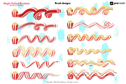 Procreate 3D Magic Pulled Brushes, a Brush Add-On by Fashion Workshop Bkk (Thumbnail 10 of 15)