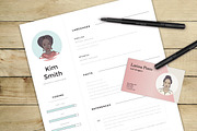 Female Avatar Creator - hand drawn, a Person Illustration by Franzi draws (Thumbnail 3 of 3)
