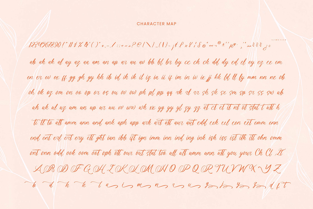 Denieda Marceline Bold Calligraphy, a Script Font by Letterena Studios Script (Photo 14 of 15)