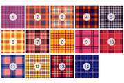#186 Halloween Patterns, a Pattern Graphic by Plaid4You (Thumbnail 2 of 5)