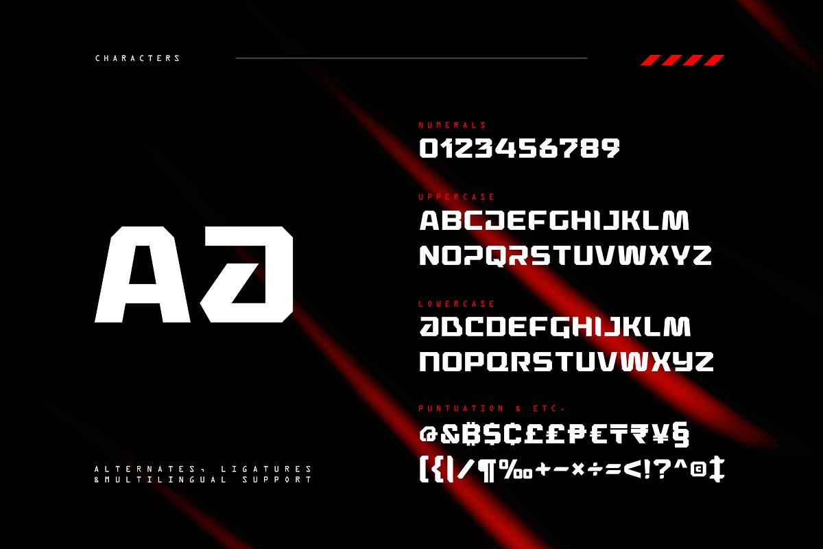 Cyberank - Techno Display, a Sans Serif Font by Namara Creative Studio (Photo 5 of 12)