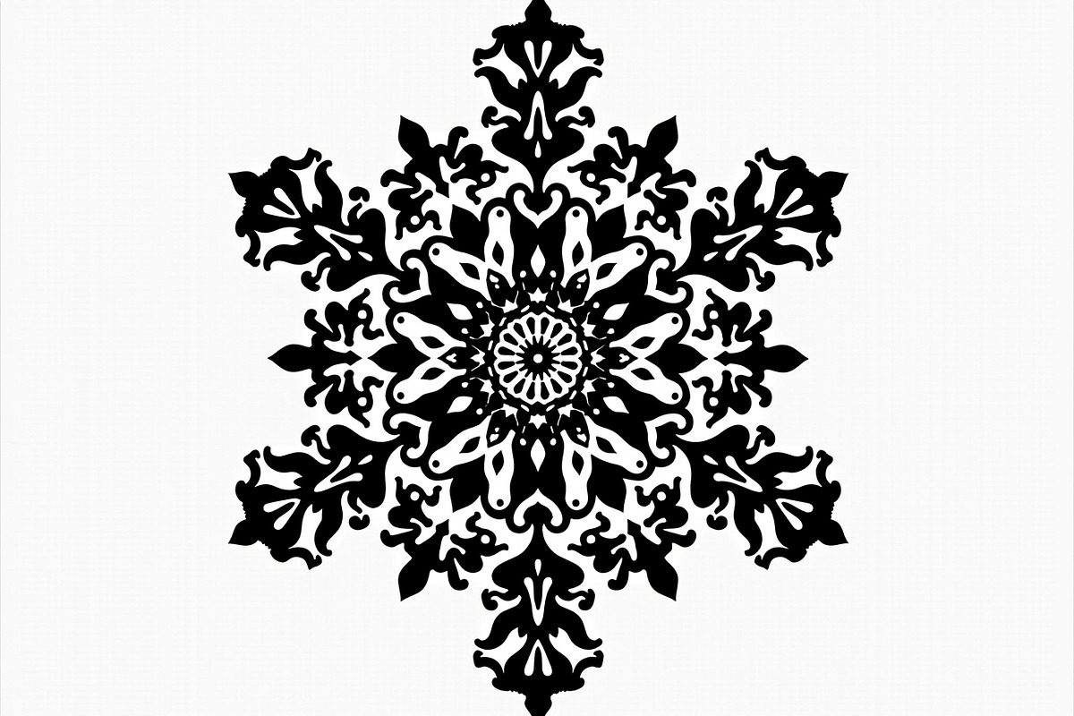 Mandala Laser Cut Files, an Illustration by balal (Photo 4 of 9)