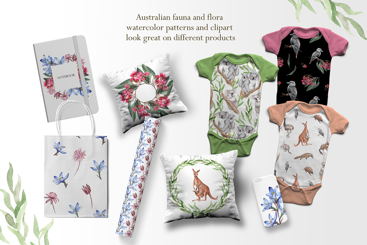 Australian Wildlife Watercolor Set, an Animal Illustration by Catch the Dream Art (Photo 9 of 11)