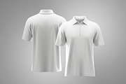 Polo T-Shirt Mockup, a Shirt Mockup by Artlogs x Modaldesain (Thumbnail 3 of 3)