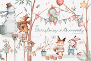 Christmas Illustrations for kids, an Animal Illustration by CarmineType (Thumbnail 1 of 13)