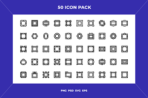 Frames icons, an Outline Icon by Wencory