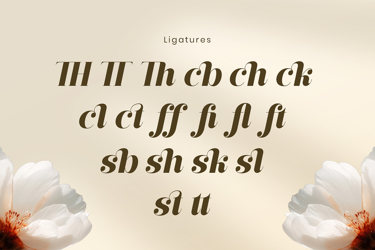 Eskara - Elegant Italic Serif Font, a Serif Font by Flawless And Co (Photo 9 of 10)