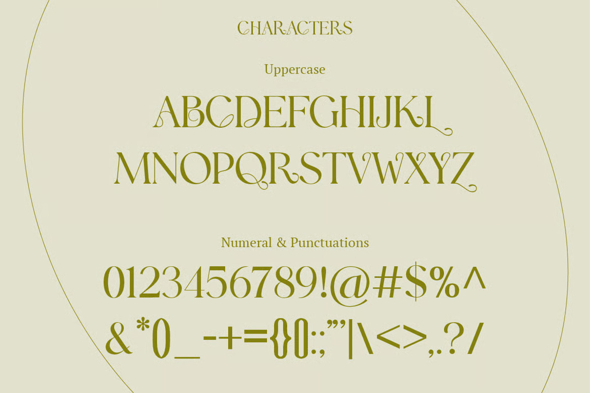 Deqlite - Luxury Serif Typeface, a Serif Font by Brand Earth (Photo 2 of 7)