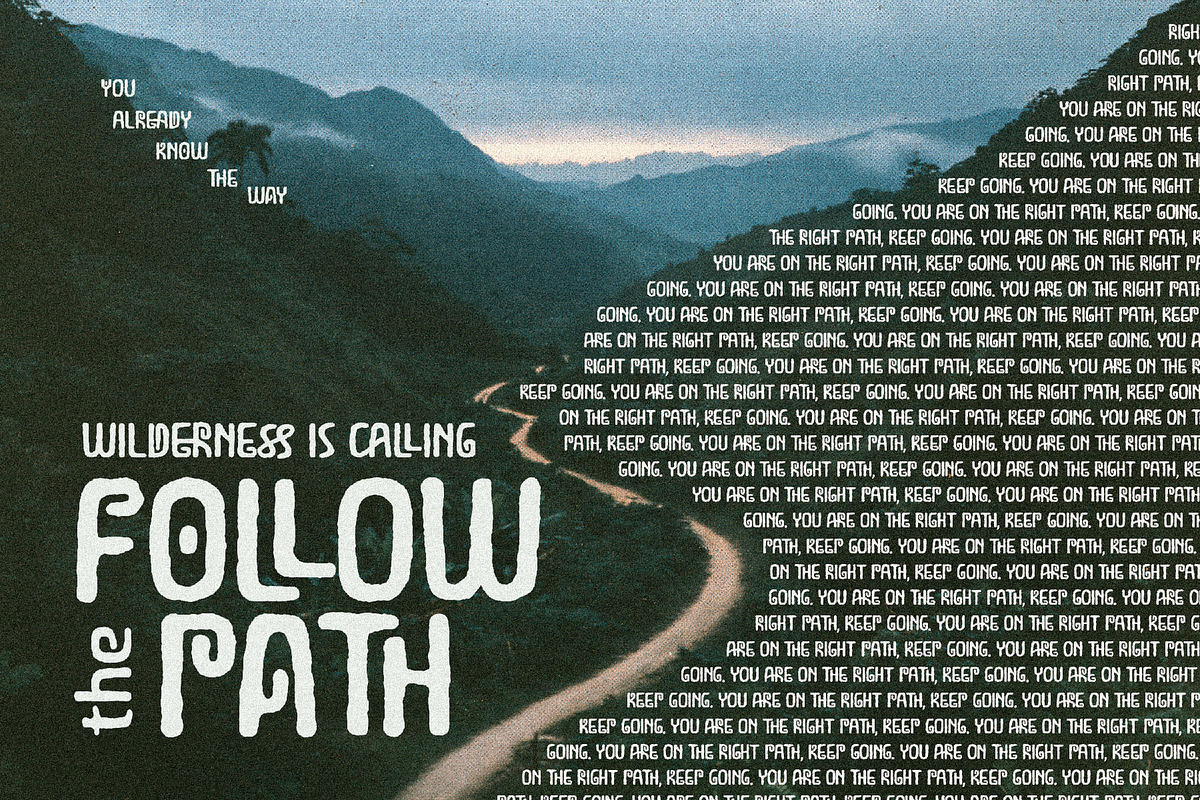 Karere - Handwritten Tribal Font, a Handwritten Font by AndrewPixelType (Photo 9 of 14)