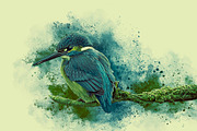 Watercolor Bird Painting Effect, an Action Add-On by Photoshop Action (Thumbnail 20 of 21)