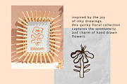 Quirky Florals Hand Drawn collection, an Object Illustration by Lena Nikolaeva (Thumbnail 8 of 12)
