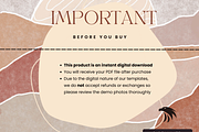 Boho Style 2024 Calendar, a Design Template by The Lone Crowd (Thumbnail 7 of 7)