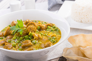 Curried Sausages, a Food & Drink Photo by THP Creative