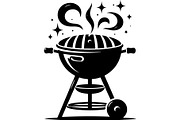Black BBQ Grill SVG Set, an Object Graphic by jahid234 (Thumbnail 5 of 13)