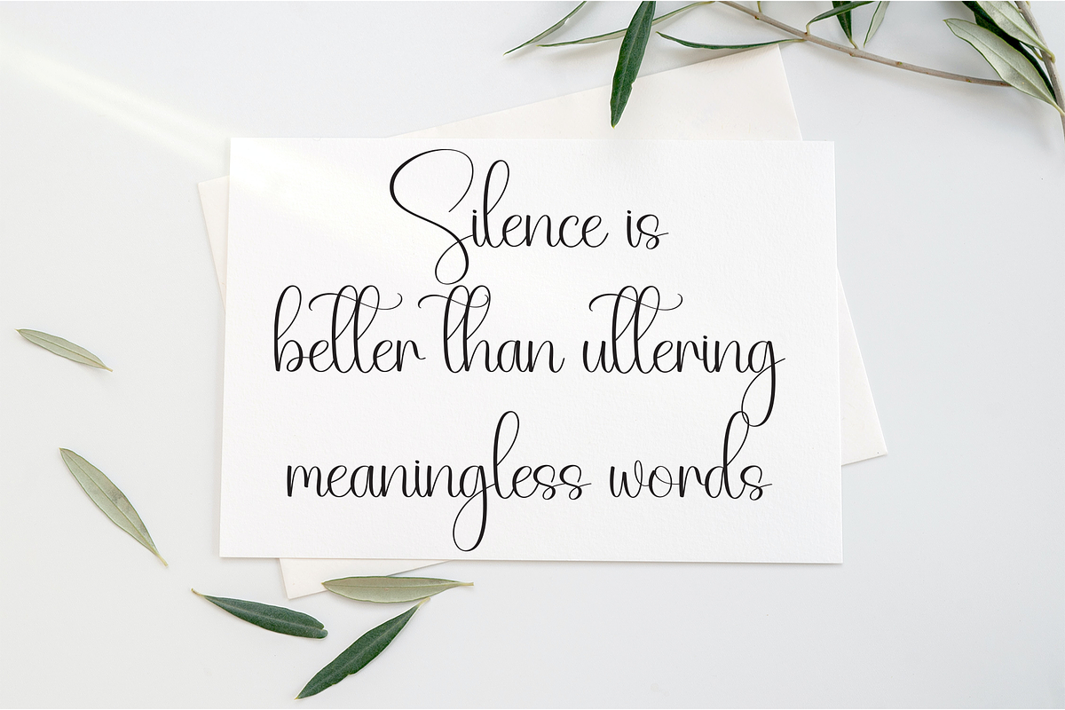 Sadgirl | Script Font, a Handwritten Font by Scratchones (Photo 2 of 9)