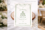 Save the Date Canva bd002, an Invitation Template by TyphoonStudio (Thumbnail 5 of 9)