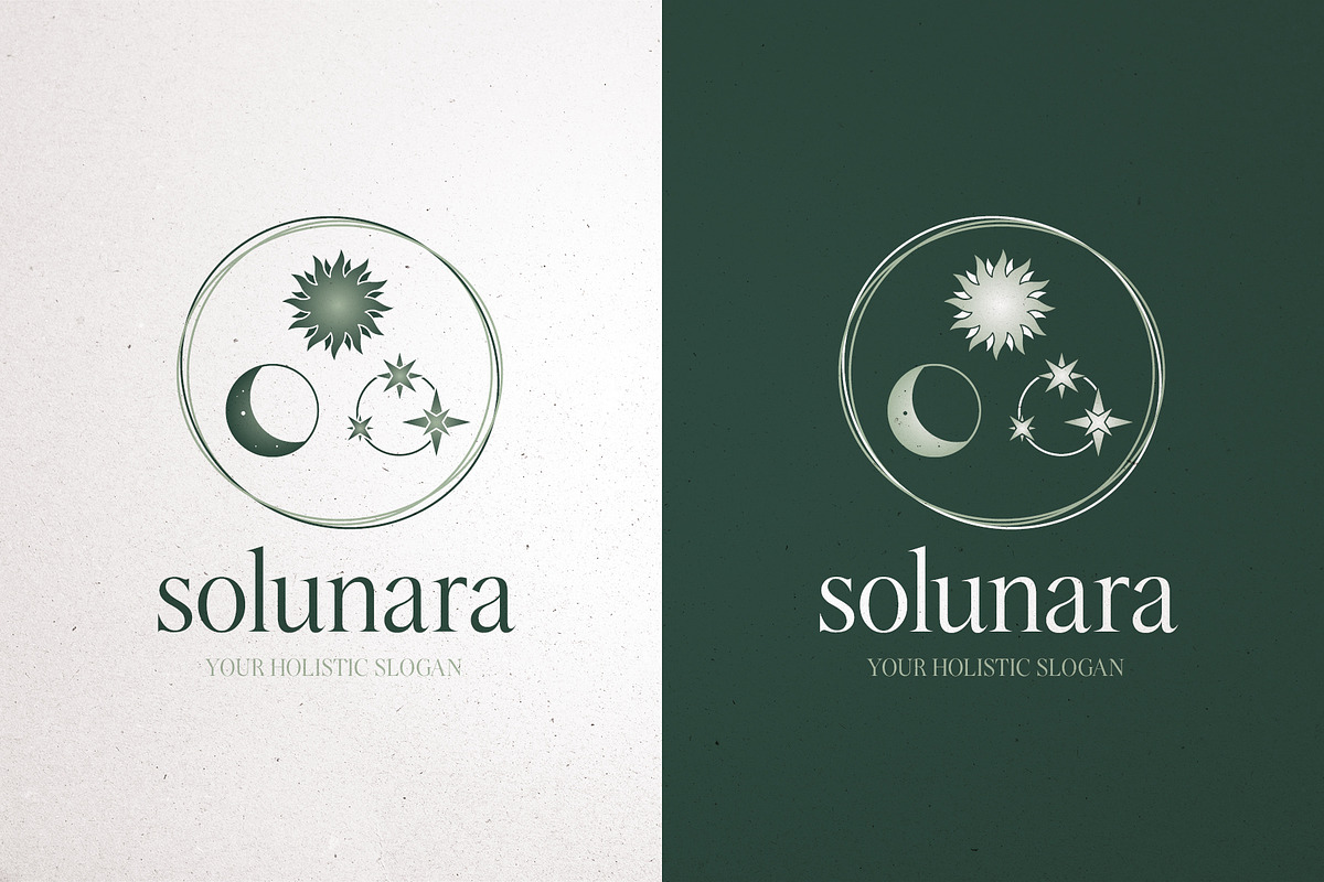 Holistic Logo Template | Canva & AI preview 3