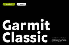 Garmit Classic Family Font