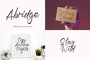 100 Handwritten Script Fonts Bundle, a Script Font by Fonteca (Thumbnail 10 of 10)
