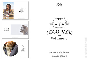 Logo Pack Vol.3. Pets