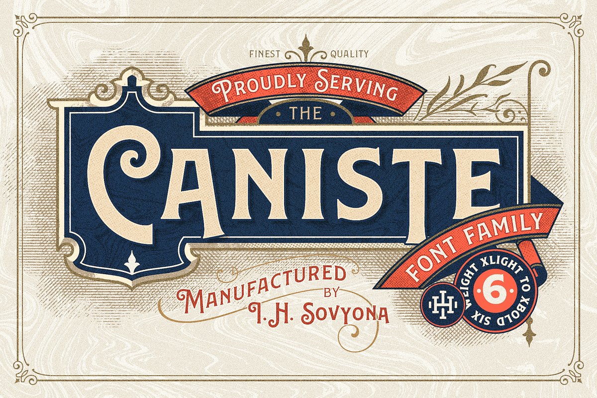Caniste Font Family