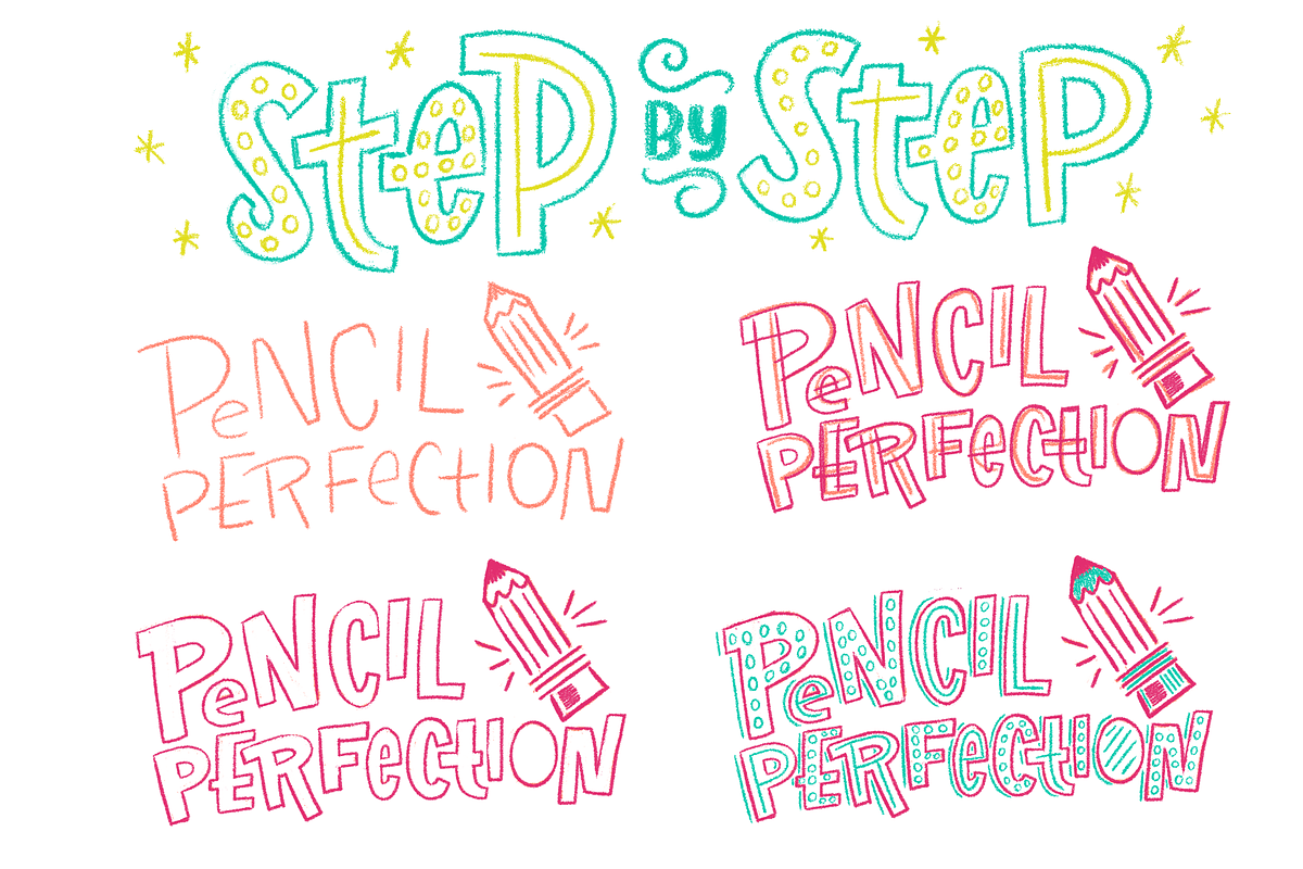 Pencil Pack Photoshop Brushes, a Brush Add-On by studio.pancz (Photo 2 of 9)