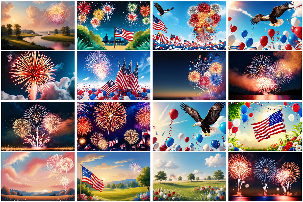 Patriotic Celebrations Wallpaper, a Background Graphic by Forhadx5 (Photo 9 of 9)