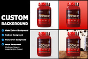 2lb Whey Protein Jar Mockup A2-Pro, a Packaging Mockup by Design Warlord (Thumbnail 11 of 16)