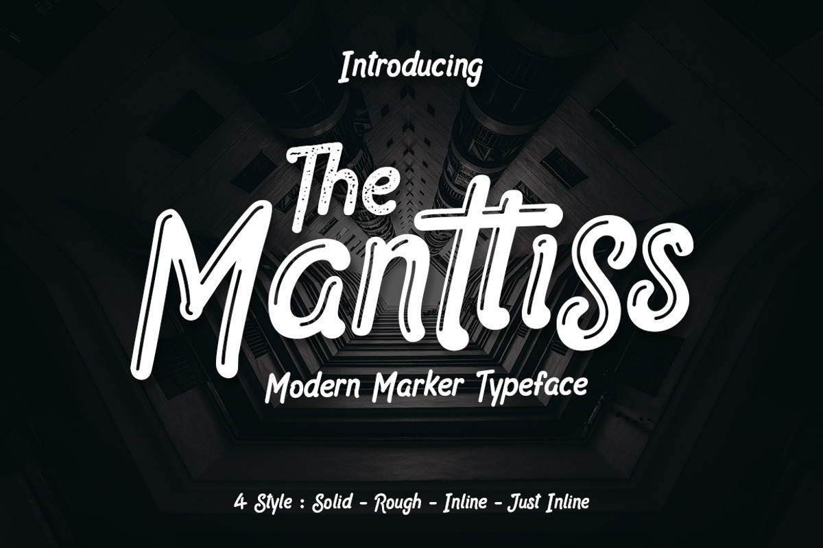 Manttiss Marker Font
