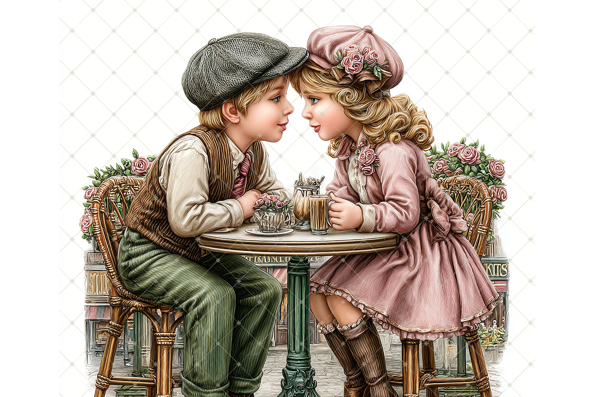 Romance Time Clipart JPG, a Person Illustration by Memories By Lea (Photo 9 of 20)