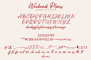 Weekend Plans - Monoline Script, a Script Font by Inviline.co (Thumbnail 4 of 12)