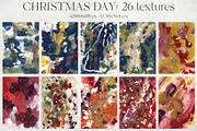 Christmas bundle: textures & flowers, a Texture Illustration by Yuliya Derbisheva (Thumbnail 6 of 33)