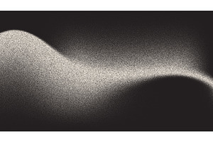 Wavy gradient background with grainy, an Illustration by art PVP - market