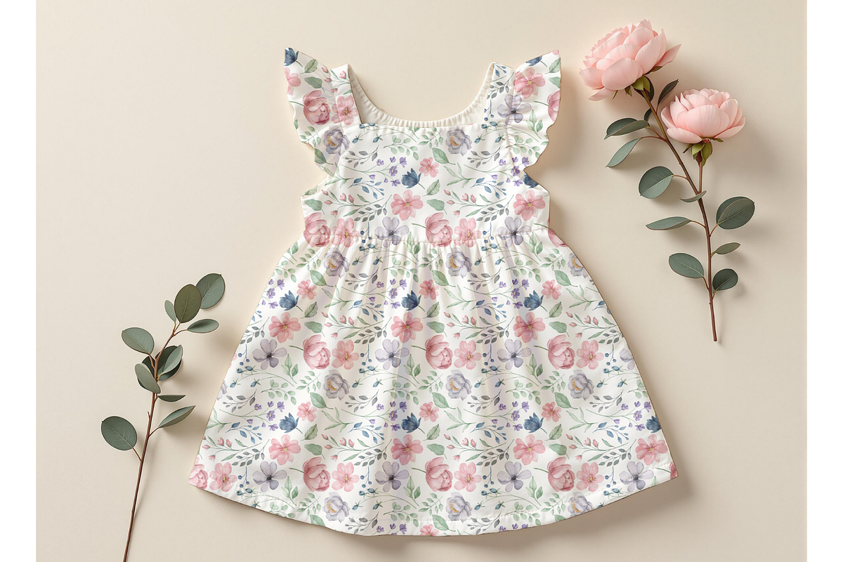 Misty Petal Garden Seamless Pattern, a Pattern Graphic by OwlAndFern (Photo 10 of 12)