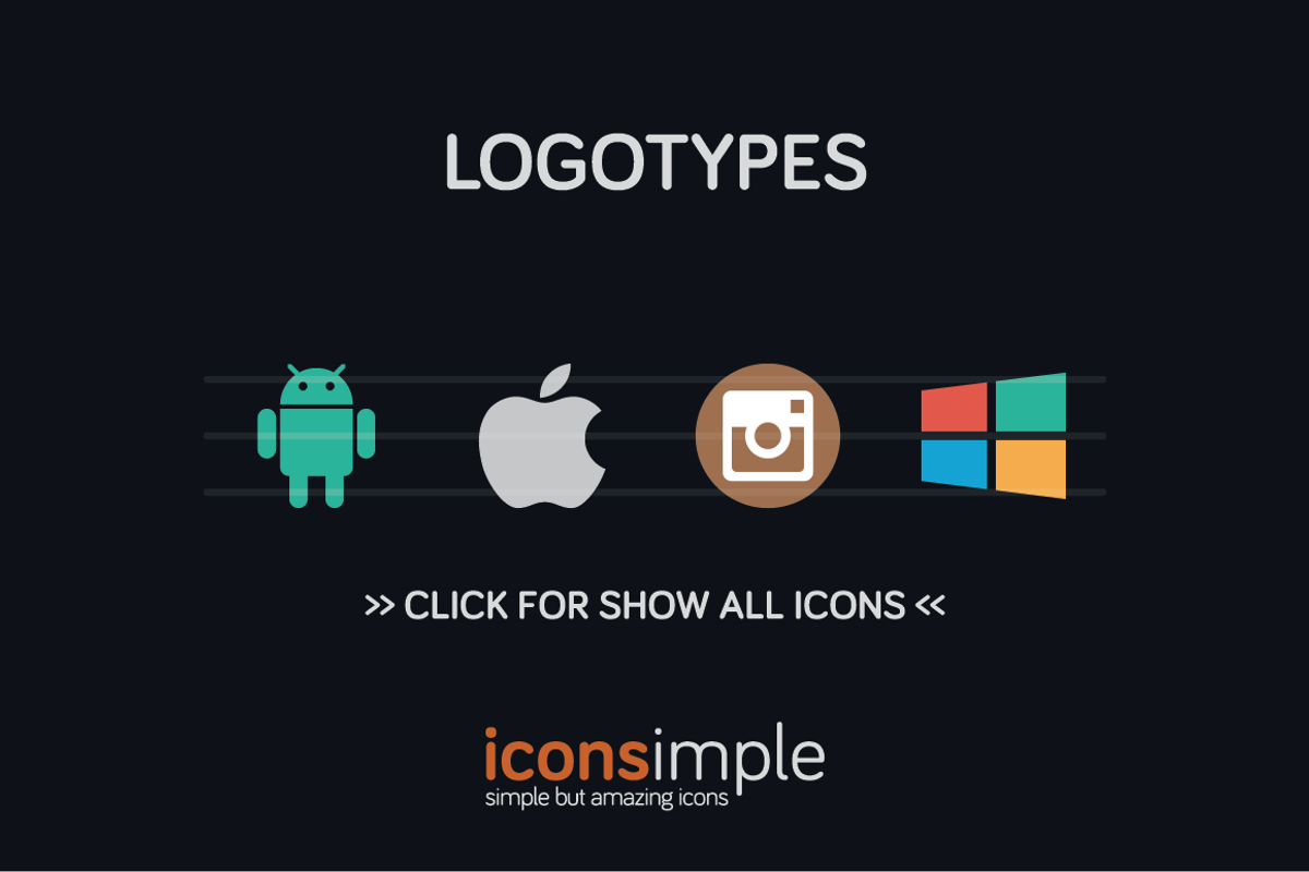 iconsimple: logotypes, an Icon by Pixan Graphics