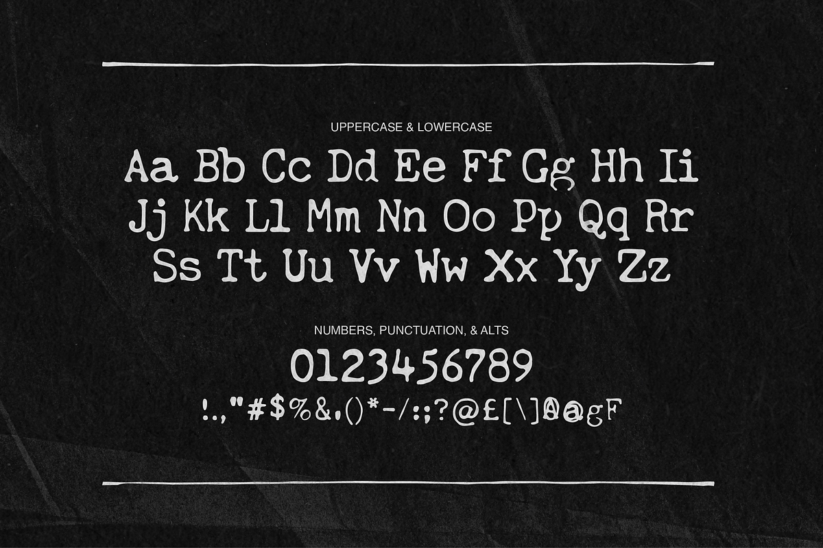 Ashford | D.I.Y. Weathered Serif, a Font by RS Design Co. (Photo 2 of 5)