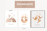 SALE! Watercolor BOHO collection, an Animal Illustration by Tiana Geo (Thumbnail 10 of 23)