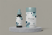 Droper Bottle Cylindrical Box Mockup, a Packaging Mockup by zpackcreative (Thumbnail 5 of 5)