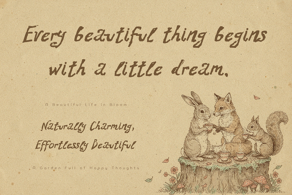 Wanipro Fercro - Made of Dreams, a Handwritten Font by HypeWorksCo (Photo 4 of 14)