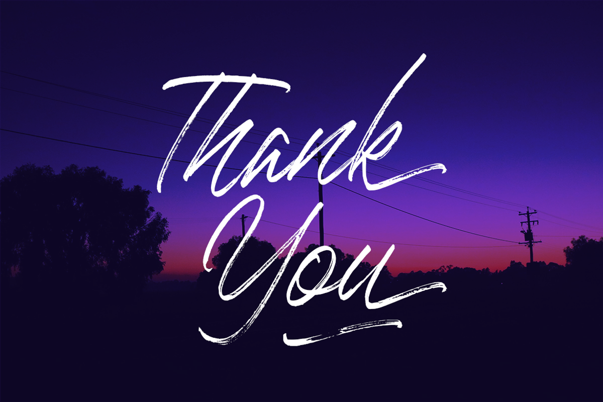 Khingston Brush Script, a Script Font by Creatype Studio (Photo 10 of 10)