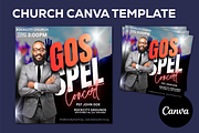 Church Flyer Canva Template, a Social Media Template by Sipi_Graphics (Thumbnail 1 of 3)